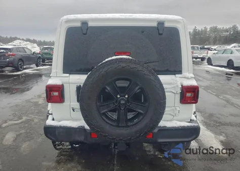 2021 Jeep Wrangler Unlimited Sahara from USA, damaged, VIN 1C4HJXEG6MW579576